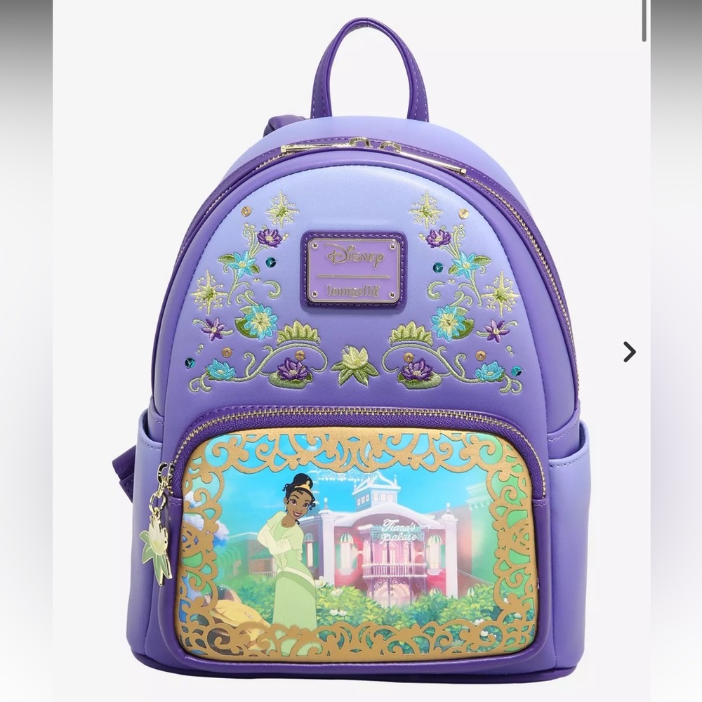 Loungefly Disney The Princess And The Frog Tiana's Palace Backpack